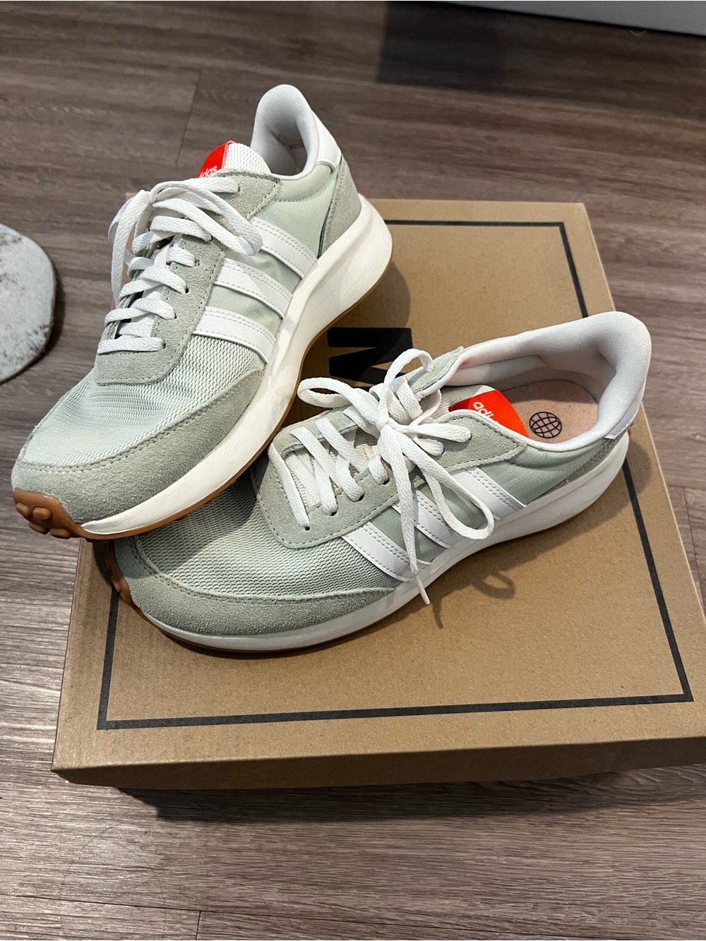 adidas Women's Sage Green Runner Sneakers